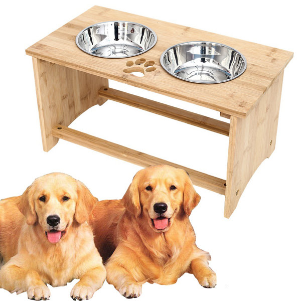 top paw elevated dog bowls