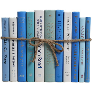 Decorative Blue Books Wayfair