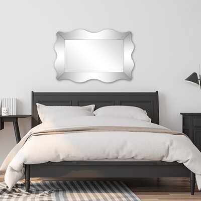 House of Hampton® Brunell Rectangle Wall Mirror | Wayfair