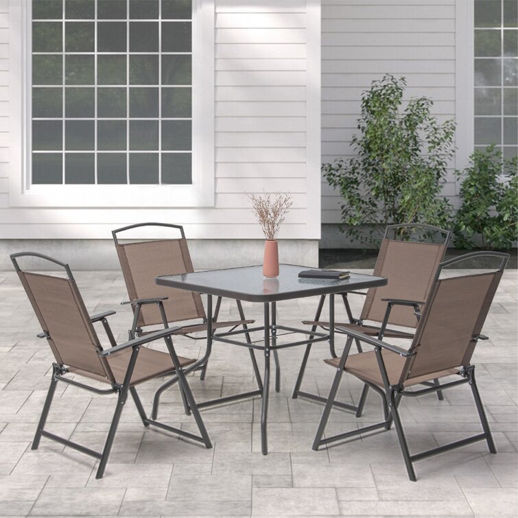 4 patio dining chairs