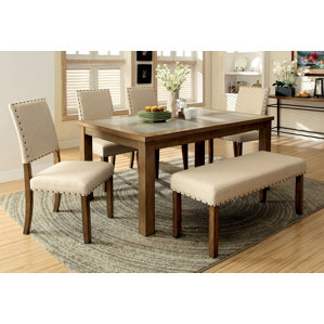 Crafton Modern 6 Piece Dining Set by Alcott Hill