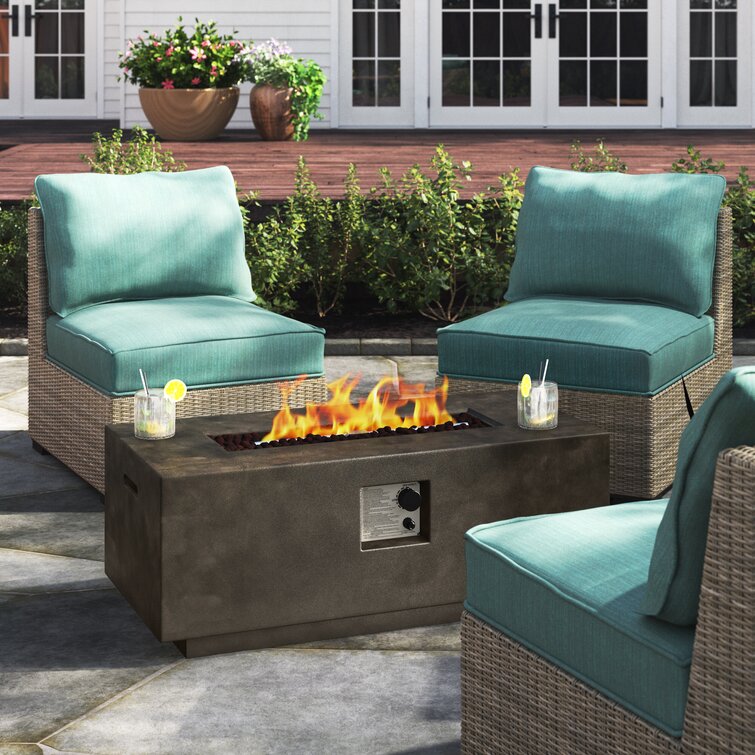 Sol 72 Outdoor Abigale Concrete Propane Natural Gas Fire Pit Table Reviews Wayfair