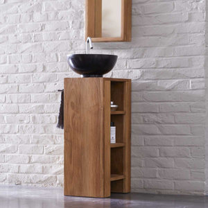 30 cm Waschbeckenunterschrank Stelle von Tikamoon