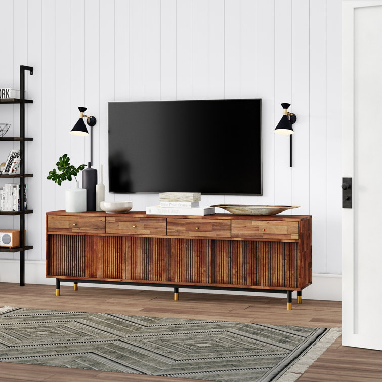 Allmodern Camryn Tv Stand For Tvs Up To 88 Reviews Wayfair