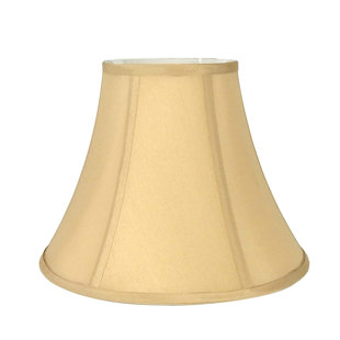 large gold light shade