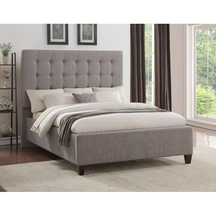 Latitude Run Pollman Upholstered Standard Bed & Reviews | Wayfair