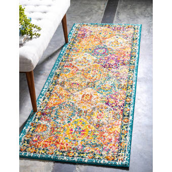East Urban Home Home Sweet New Haven Poly Chenille Rug Wayfair Ca