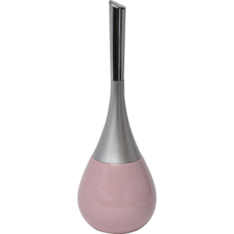 pink toilet brush