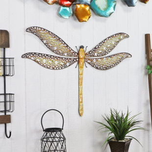 Metal Dragonfly Wall Décor Metal Dragonfly Wall Décor