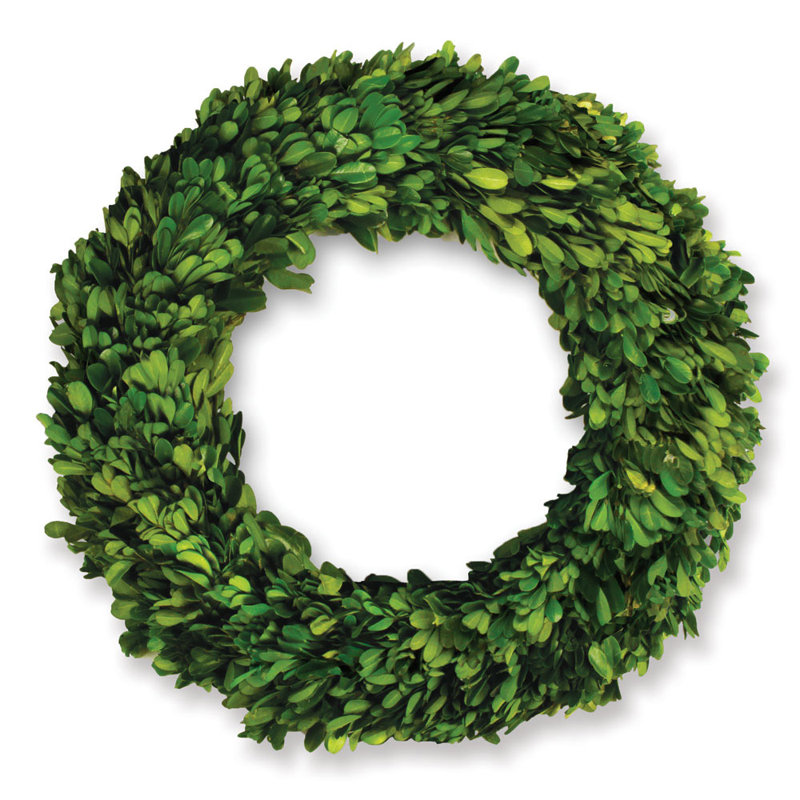 11' Boxwood Leaves Wreath