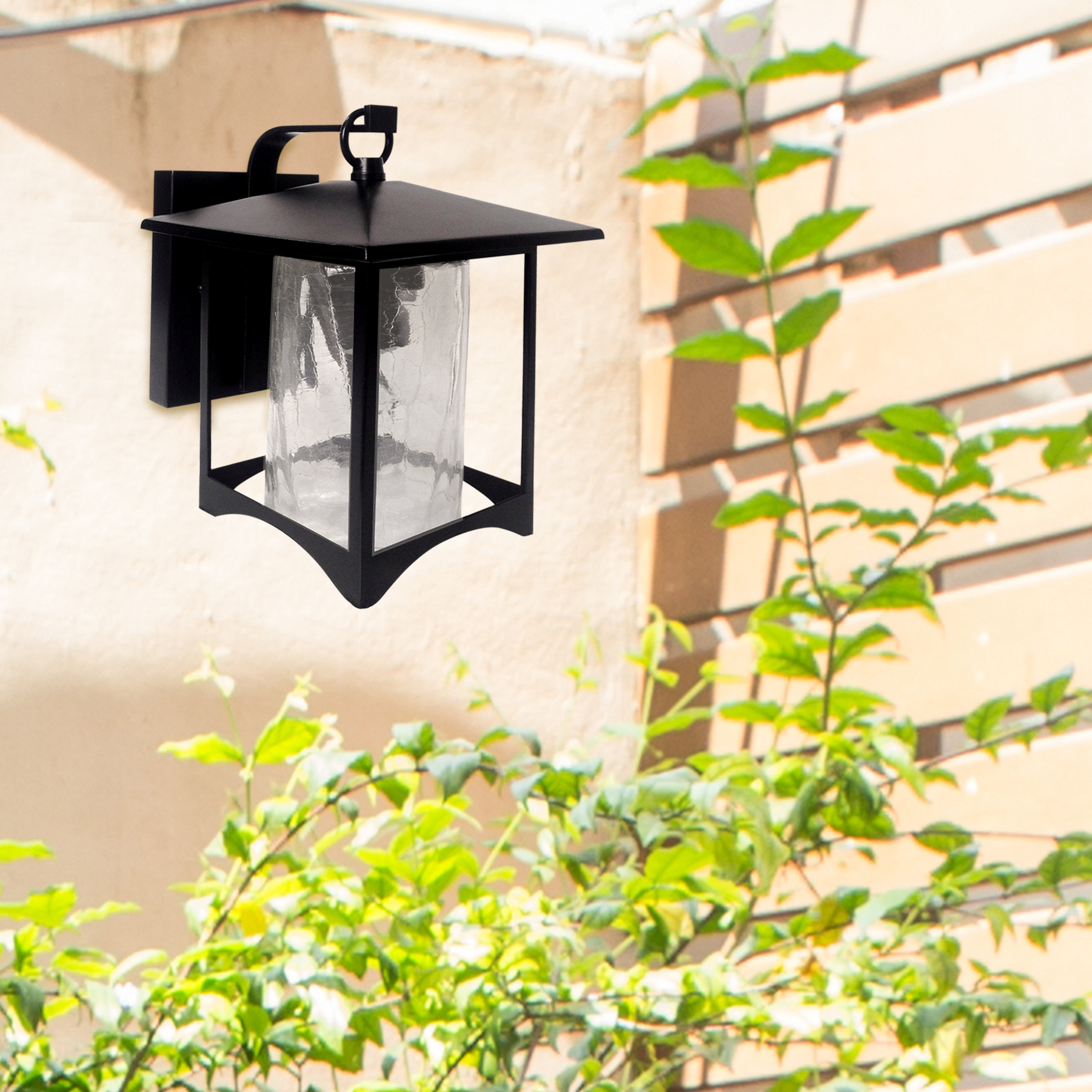 Qspl Rainfall Outdoor Wall Lantern Wayfair