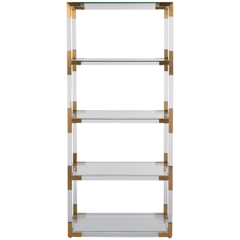 Safaviehcouture O Hara 66 H X 30 W Plastic Etagere Bookcase Reviews Perigold Shop plastic bookcases and other plastic case pieces and storage cabinets from the world's best high quality built clear plexi glass and chrome plated details. o hara 66 h x 30 w plastic etagere bookcase