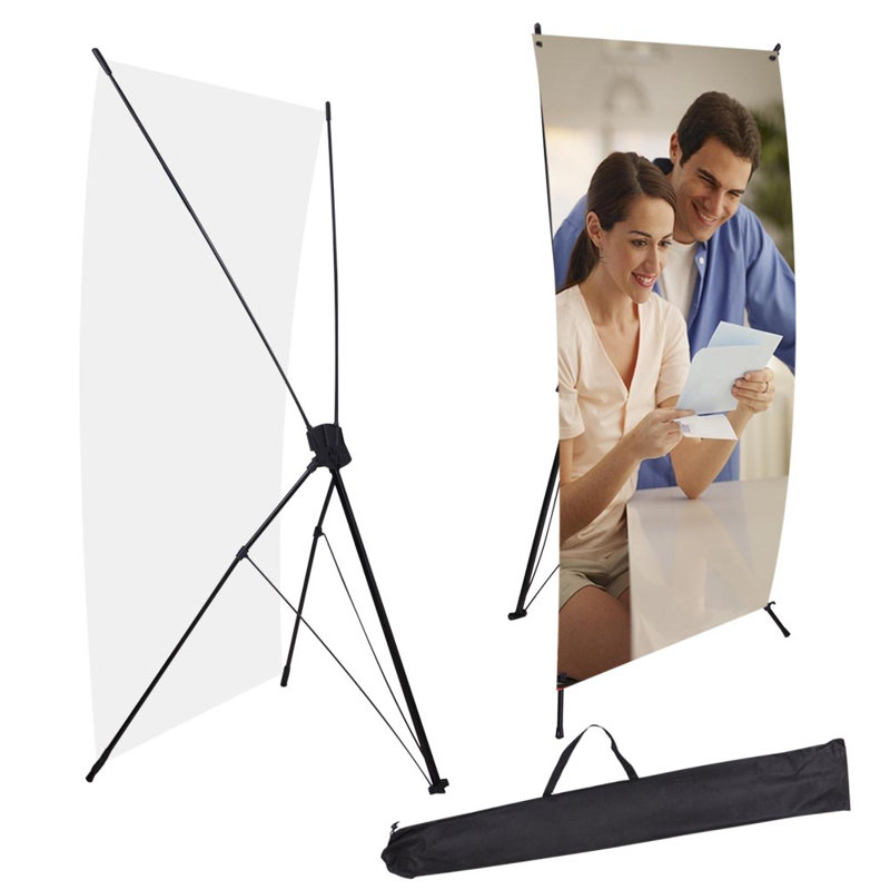 Yescom Retractable Tripod X-Banner Stand Portable for ...
