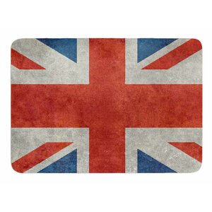 UK Union Jack Flag by Bruce Stanfield Memory Foam Bath Mat
