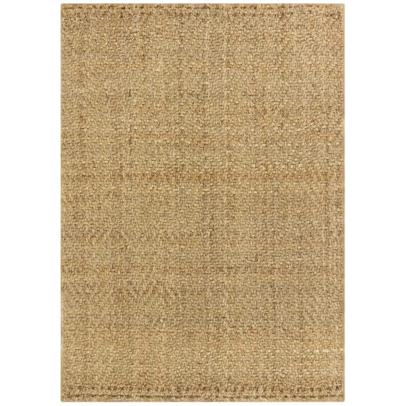 Gracie Oaks Allyssa Checron Hand Knotted Jute Sisal Natural Area Rug Reviews Wayfair