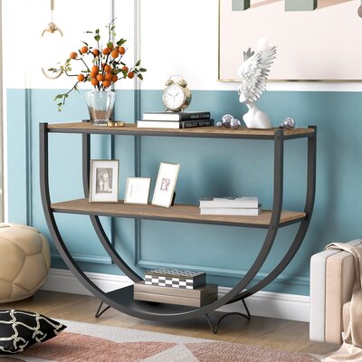 17 Stories Broden 48" Console Table  Color: Brown