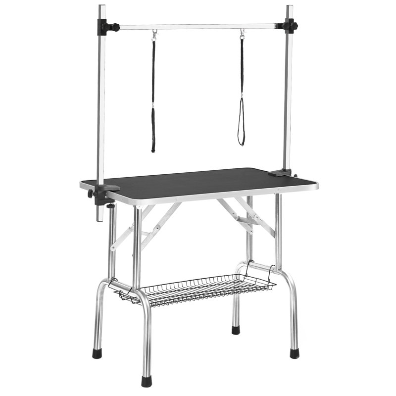 folding grooming table