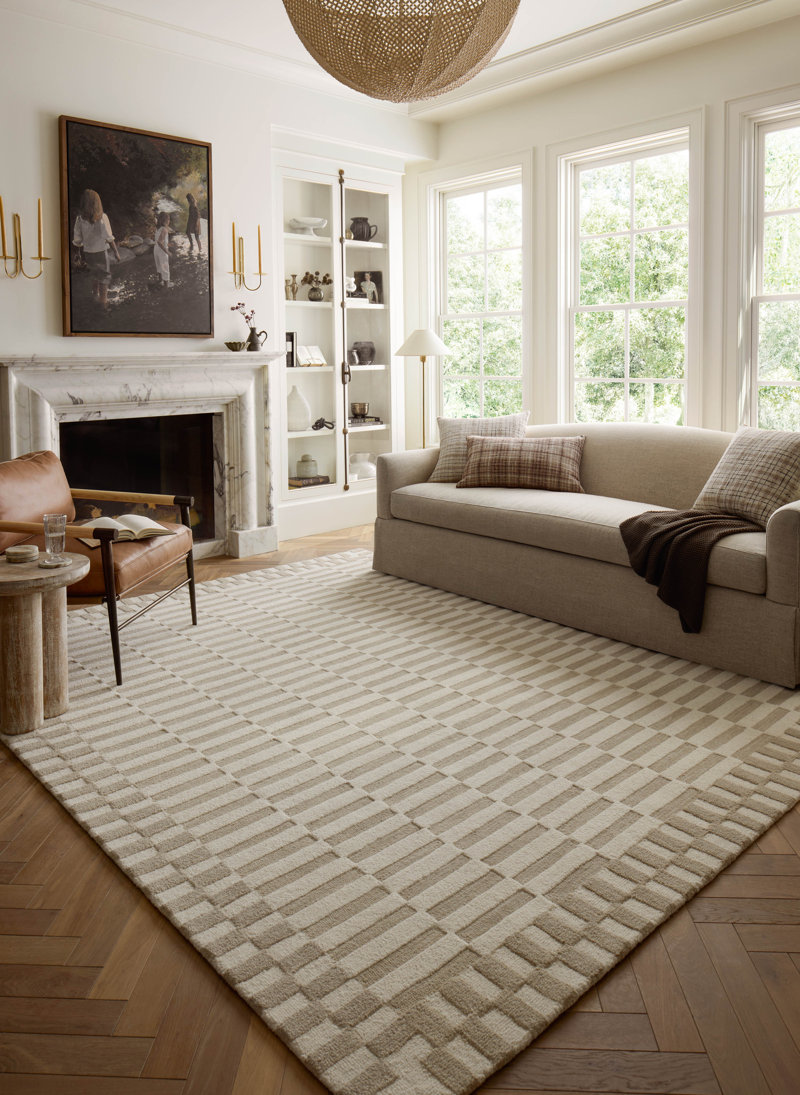Chris Loves Julia x Loloi Bradley Ivory / Beige Area Rug Rug Size: Runner 2'6" x 9'9"