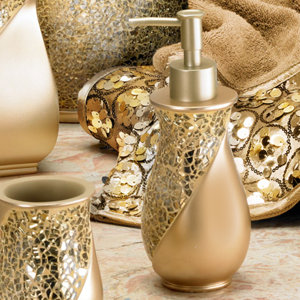 Rivet Champagne Gold Lotion Dispenser