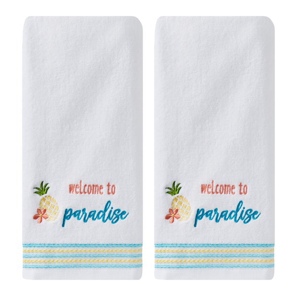 Bay Isle Home Houck Summer Paradise 100 Cotton Hand Towel Wayfair