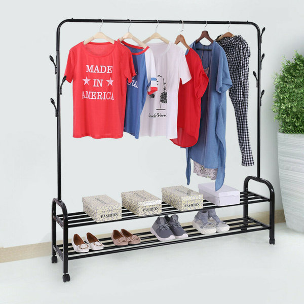 Garment Rack With Shelves Wayfair