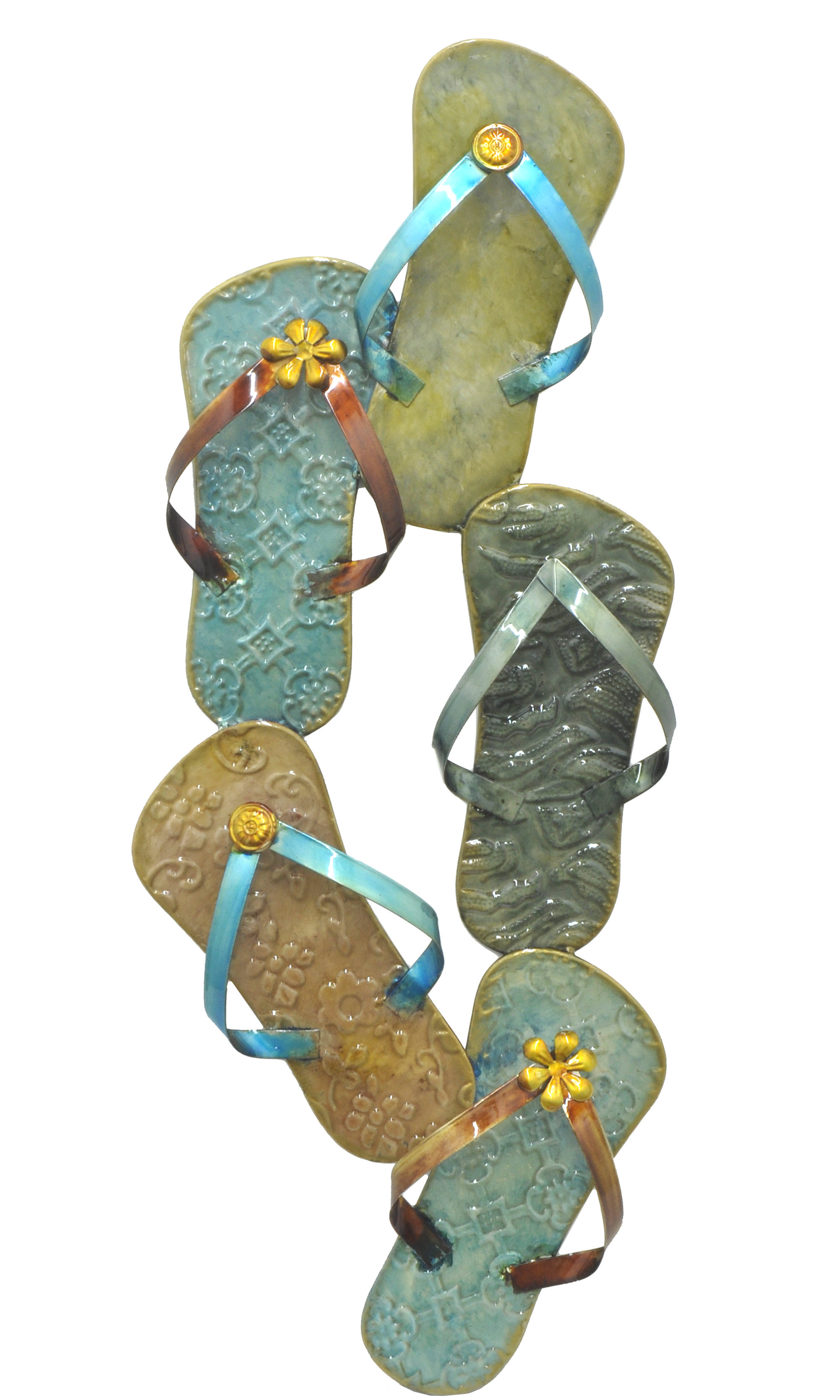 Highland Dunes Sandals Metal Wall Decor Reviews Wayfair