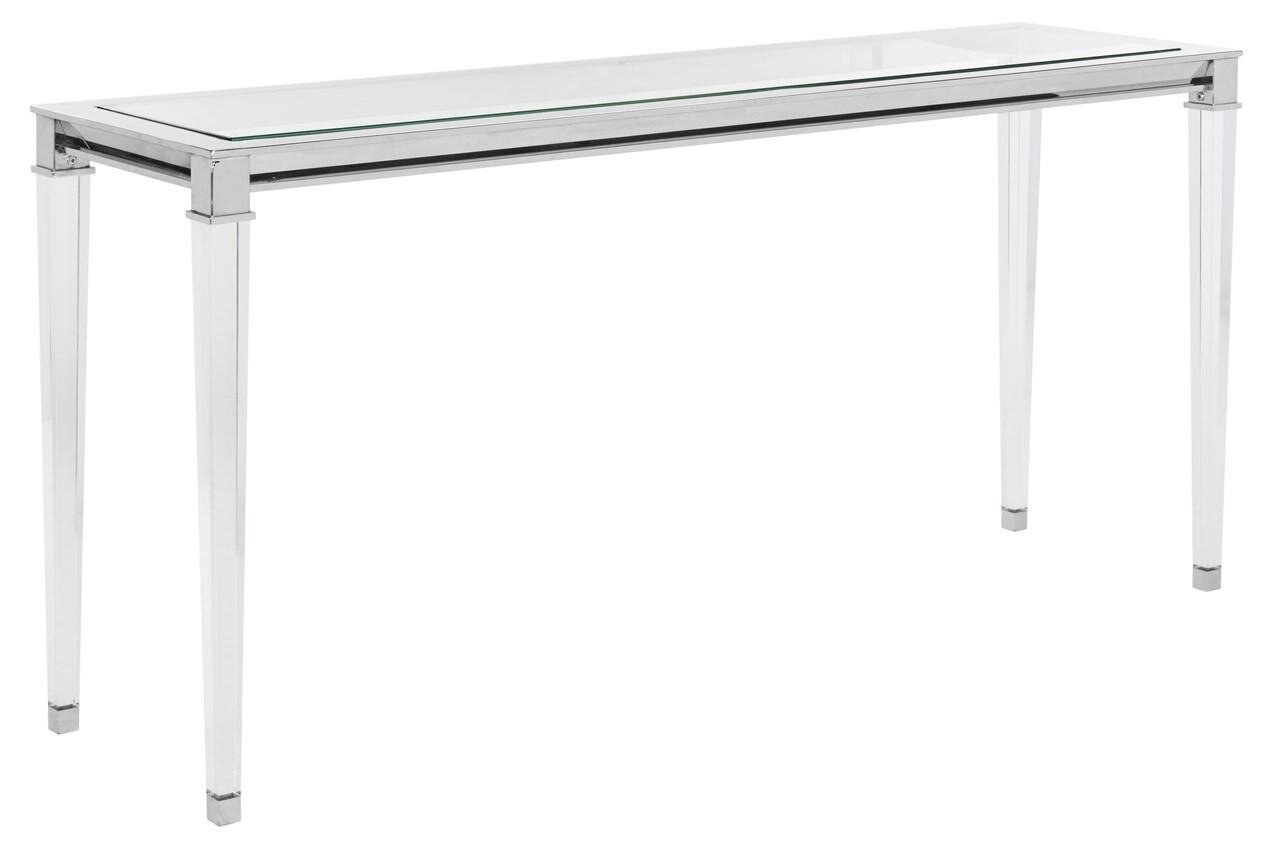 wayfair acrylic console table