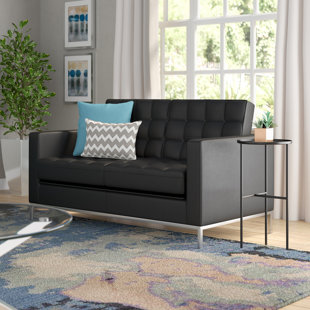 Leather Loveseat by Latitude Run 2019 Online
