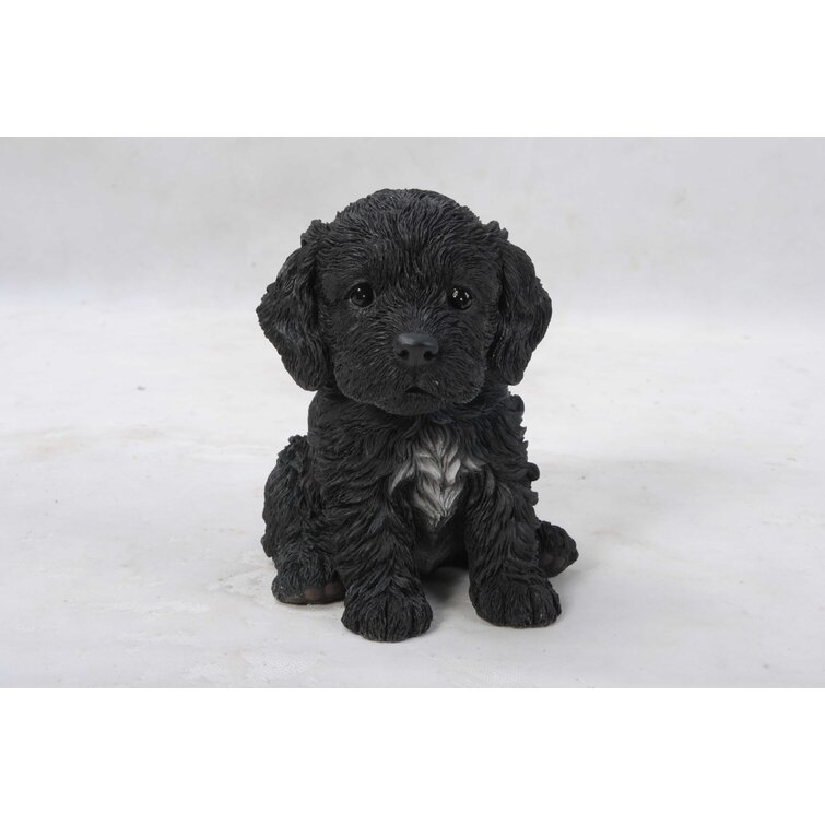 black cockapoo plush toy