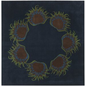 Dorthy Dark Blue Area Rug