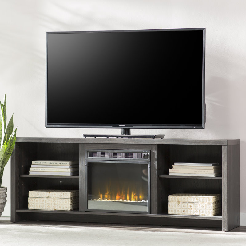 Mercury Row Pelton Tv Stand Tvs Up To 65 With Fireplace Reviews