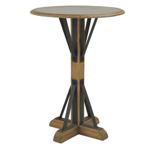 Raindrops on Metal Bar Coffee Table by Sarreid Ltd