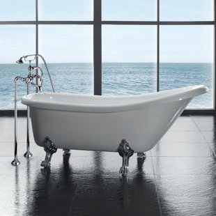 clawfoot jacuzzi tub