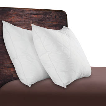 Standard Sleep Solutions Quilted Feather Pillow