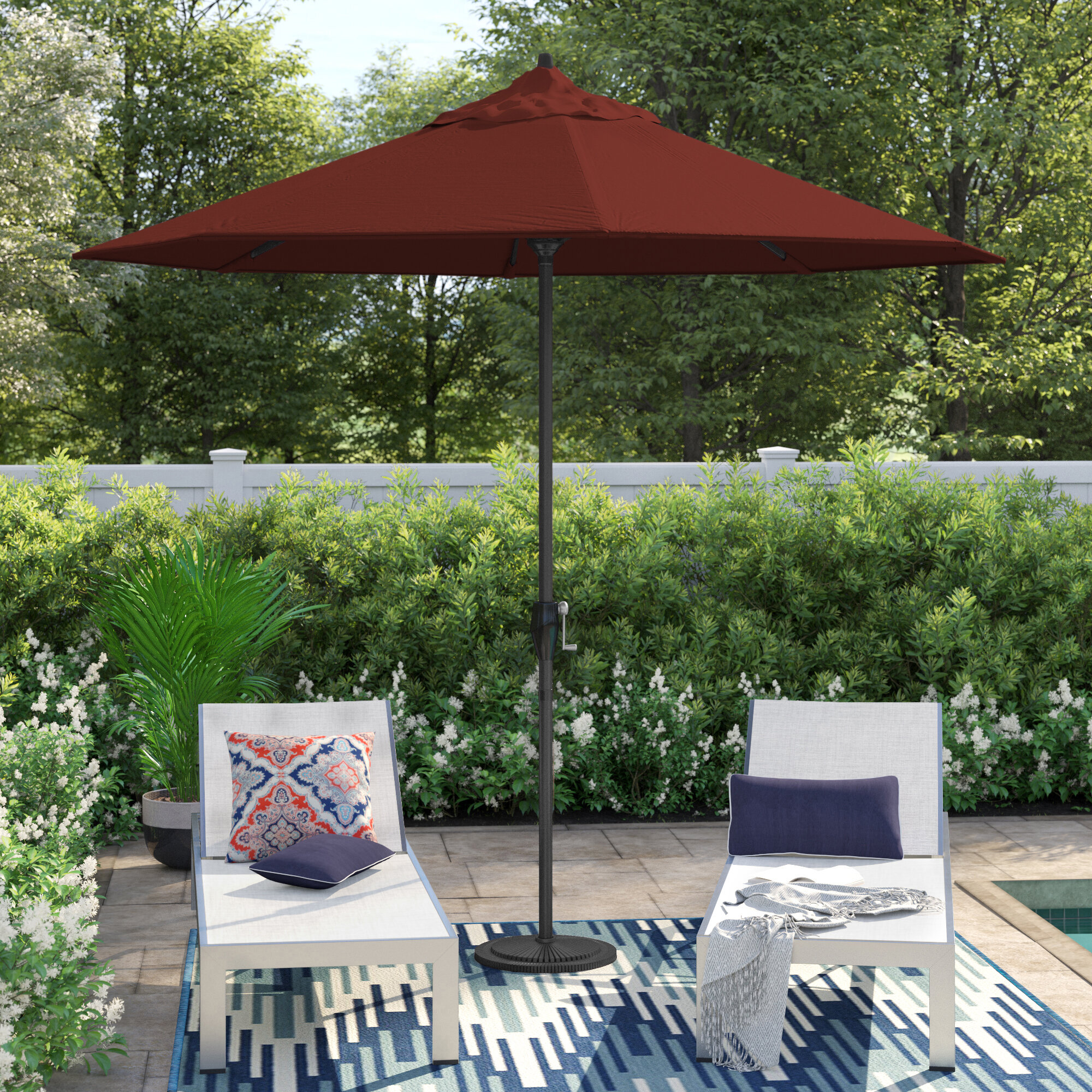 Sol 72 Outdoor Lorinda 9 Market Umbrella Reviews Wayfair