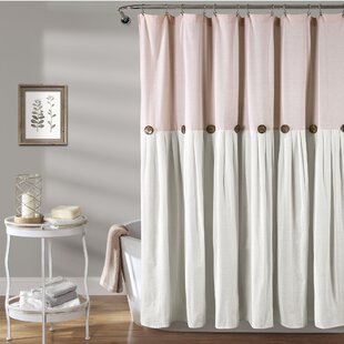 target pink shower curtain