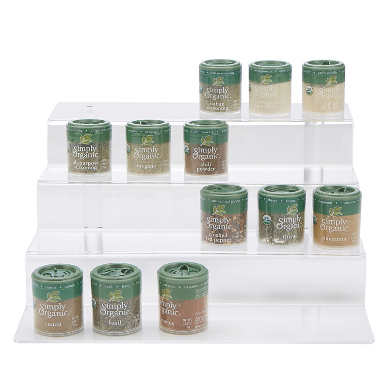 Mind Reader 4 Tier Pantry Kitchen Cabinet 20 Jar Spice Rack Wayfair