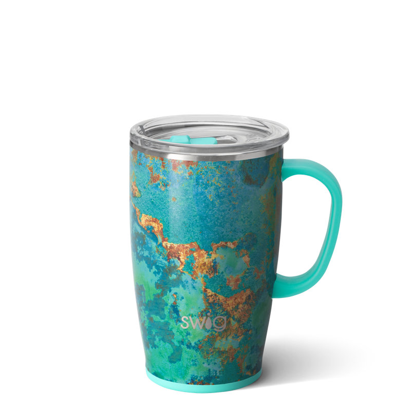 Swig Life Copper Pantina 18 Oz Stainless Steel Travel Mug Wayfair