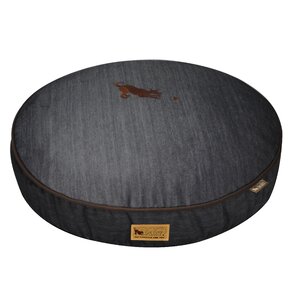 Signature Urban Denim Round Dog Pillow