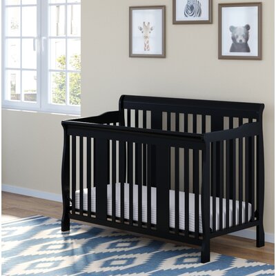 Tuscany 4 In 1 Convertible Crib Storkcraft Color Black