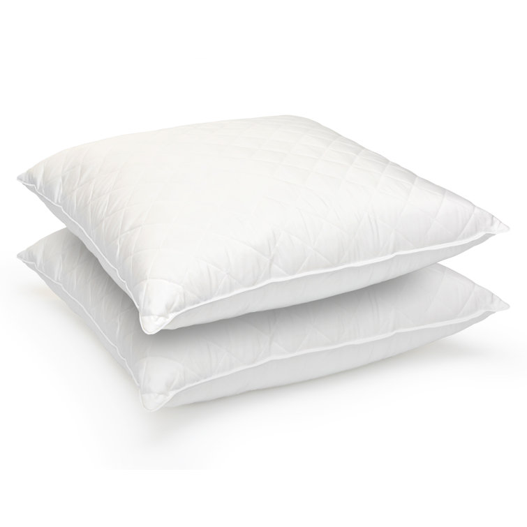 firm feather pillow