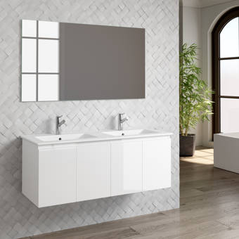 Ivy Bronx Martina 37 Single Modern Bathroom Vanity Set Reviews