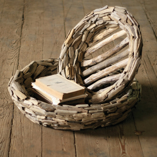 Rosecliff Heights Hunter Driftwood 2 Piece Decorative Bowl Set