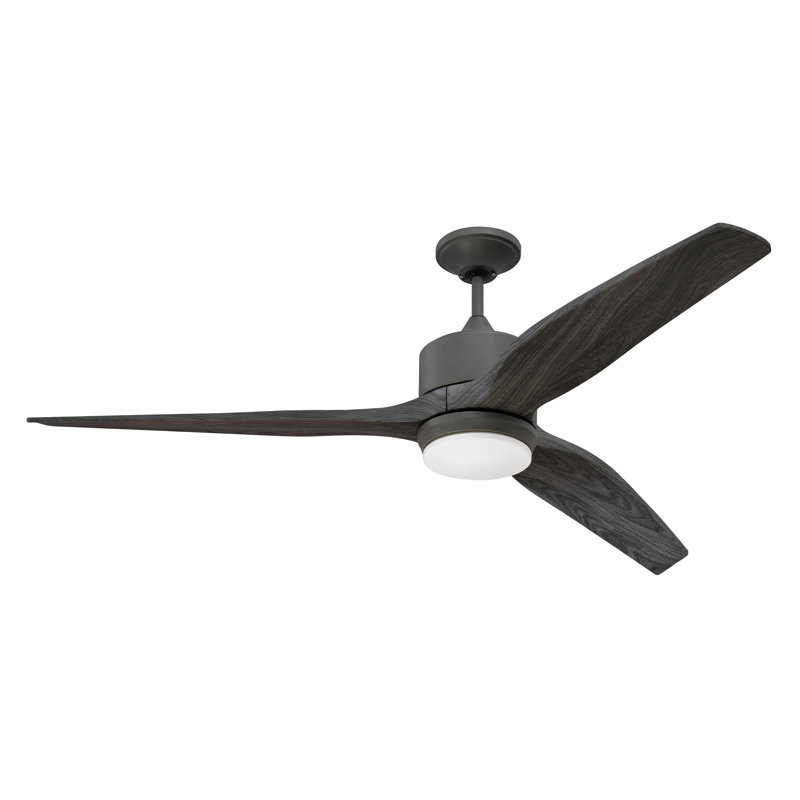 60 Paige 3 Blade Led Ceiling Fan With Remote Light Kit Included