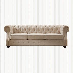 Stowmarket Tufted Chesterfield Sofa By Three Posts