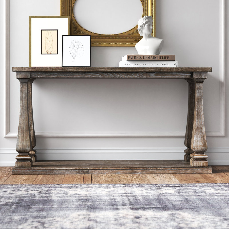 Danyar Console Table Color: Weathered Gray