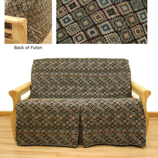 Southwest Box Cushion Futon Slipcover By Easy Fit