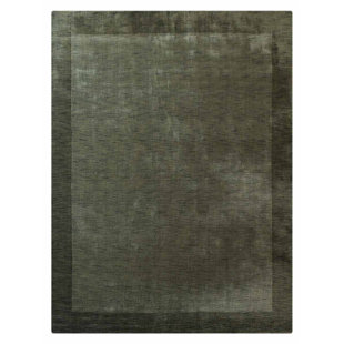 Knotted Rugs You Ll Love Wayfair Ry Hand Knotted Wool Green Area Rug
