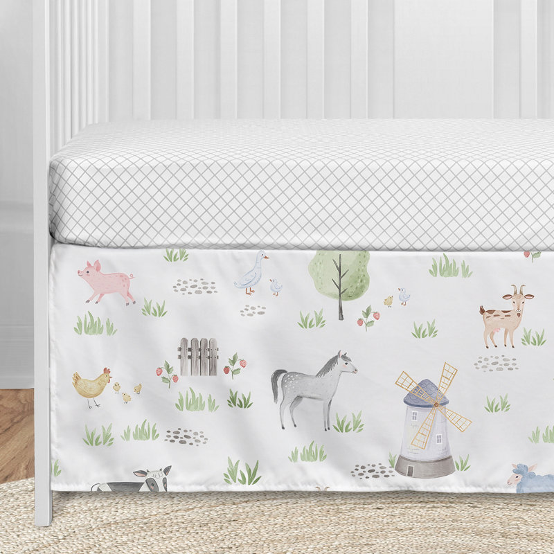 farm animal crib set
