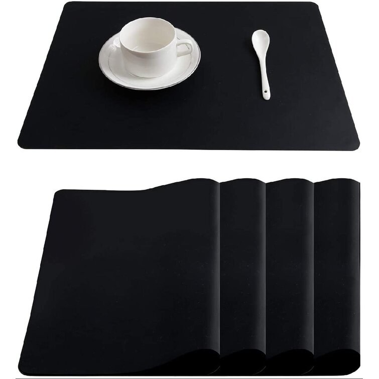 Silicone Non-Slip Heat Resistant Placemat Mat Children Desk Kitchen Table Pads